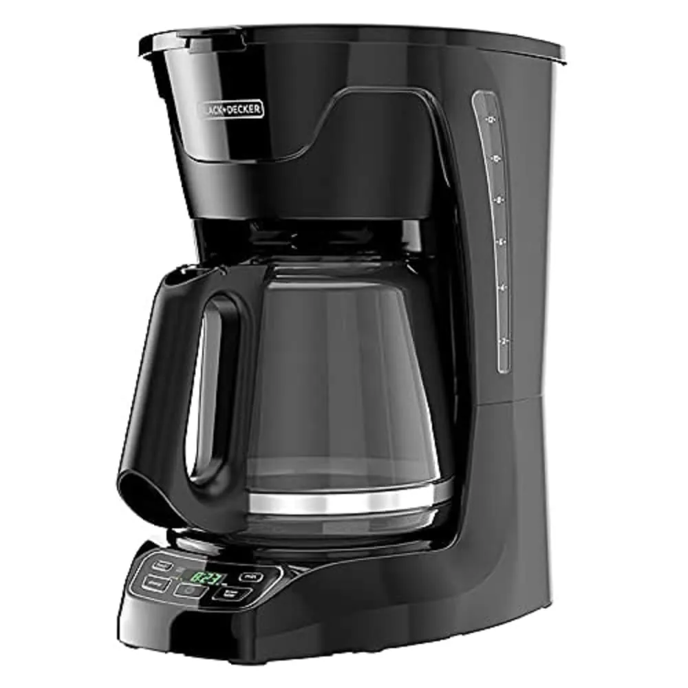 Black+Decker Cafetera de goteo 12 tazas (CM1110B)